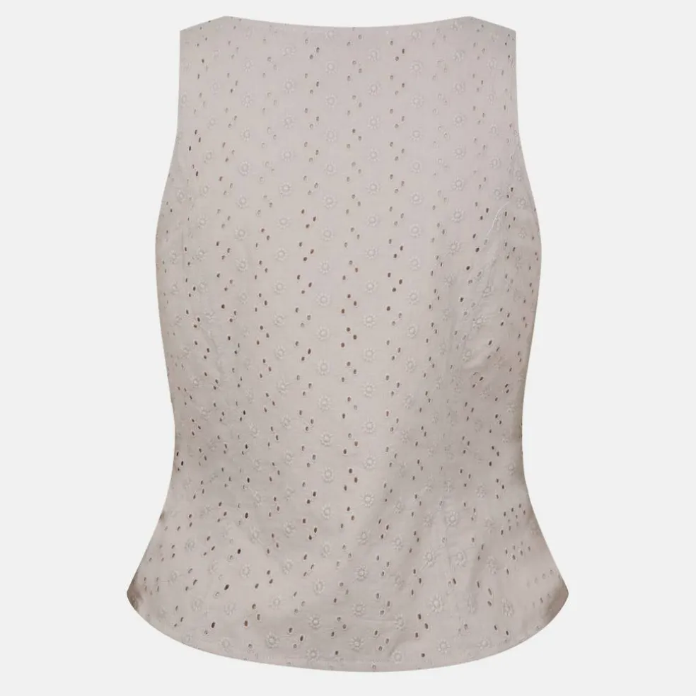 Broderie Corset Top