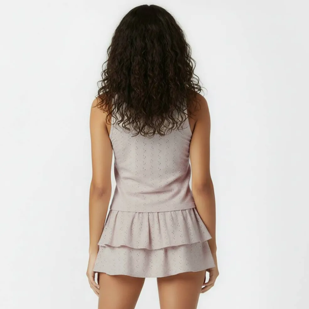 Broderie Corset Top
