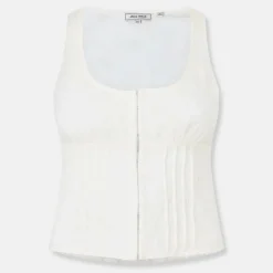 Broderie Corset Top