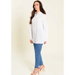 Broderie Shirt Womens