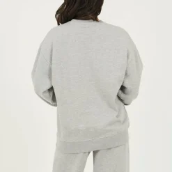 BS Womens Crew Neck Sweatshirt with New York Embroidery.