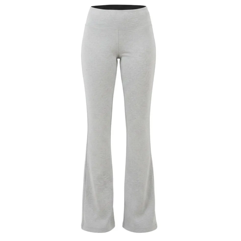 BS Womens Fiitted Yoga Pants with Flared Hem
