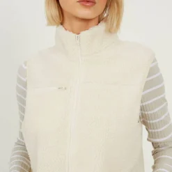 BS Womens Full Zip Fleece Gilet with Pocket Detail