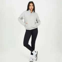 BS Womens Funnel Neck Quarter Zip Sweatshirt with Pocket