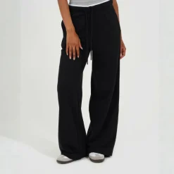 BS Womens Wide Leg Jogger with Contrast Double Waistband Detail