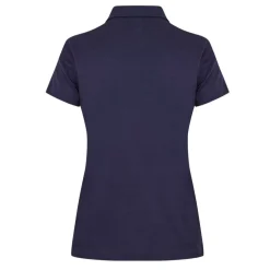 (19) Bt 445_ Ss Jersey Polo Womens
