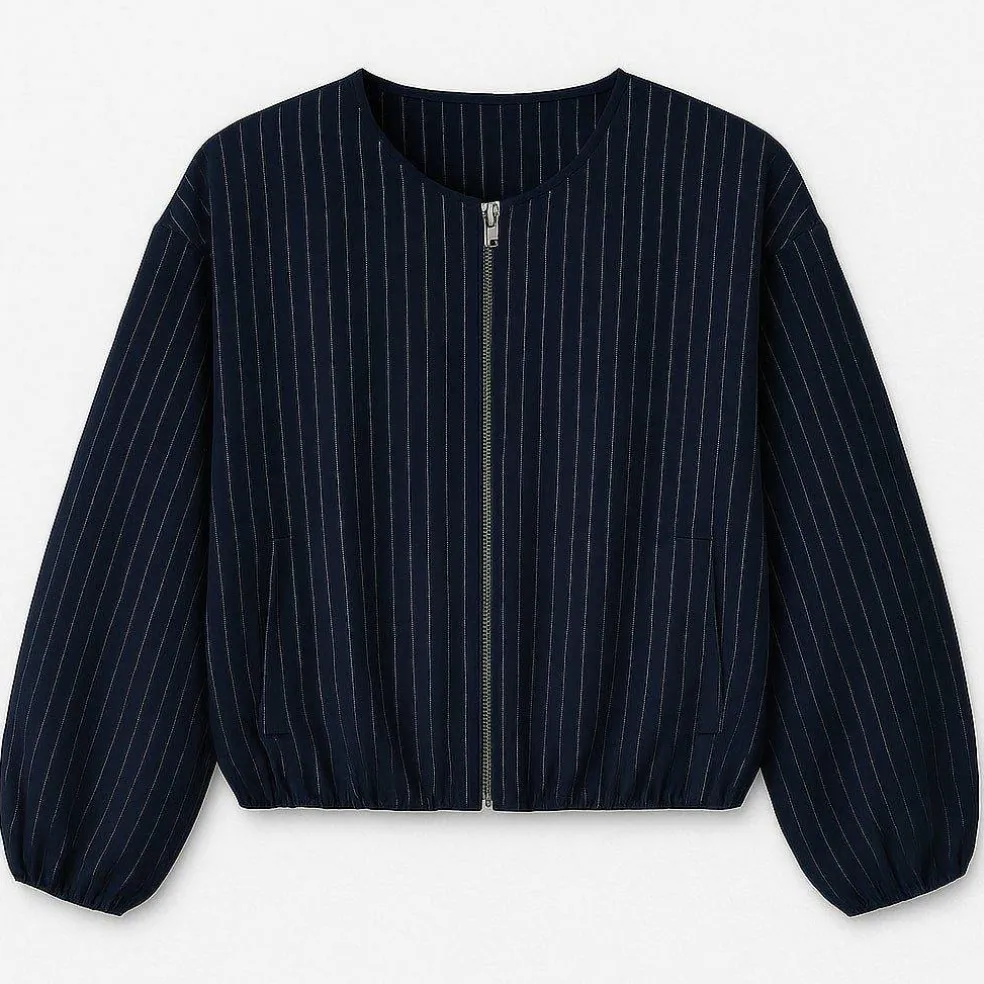 Bubble Hem Jacket
