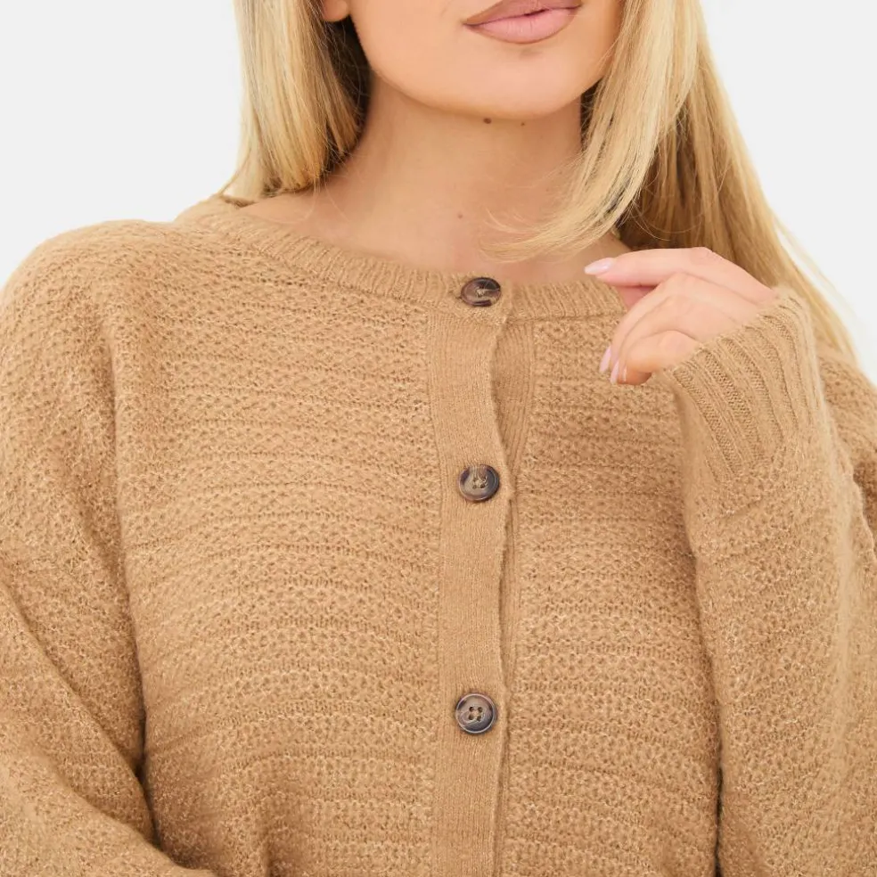 Button Detail Cardigan