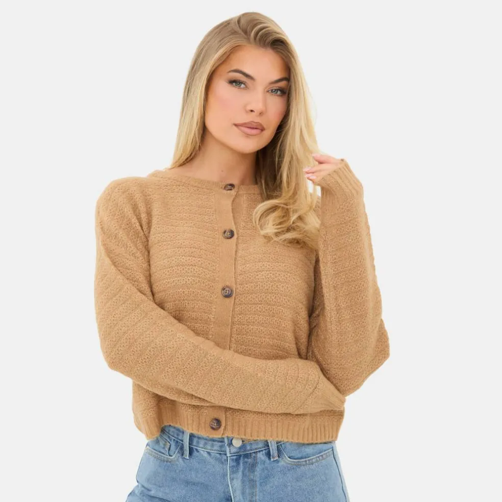 Button Detail Cardigan