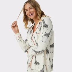 Button Up Pyjama Set