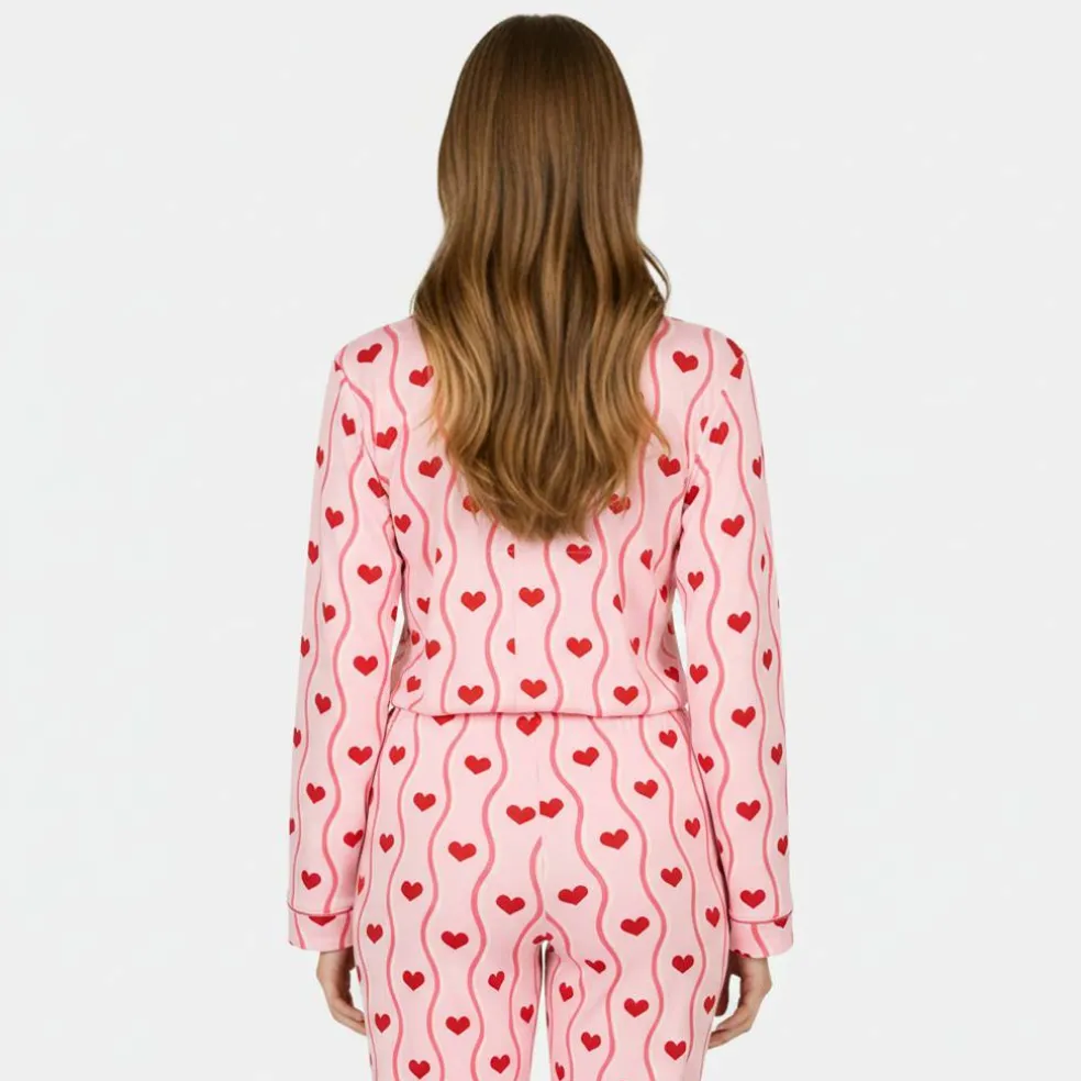 Button Up Pyjama Set