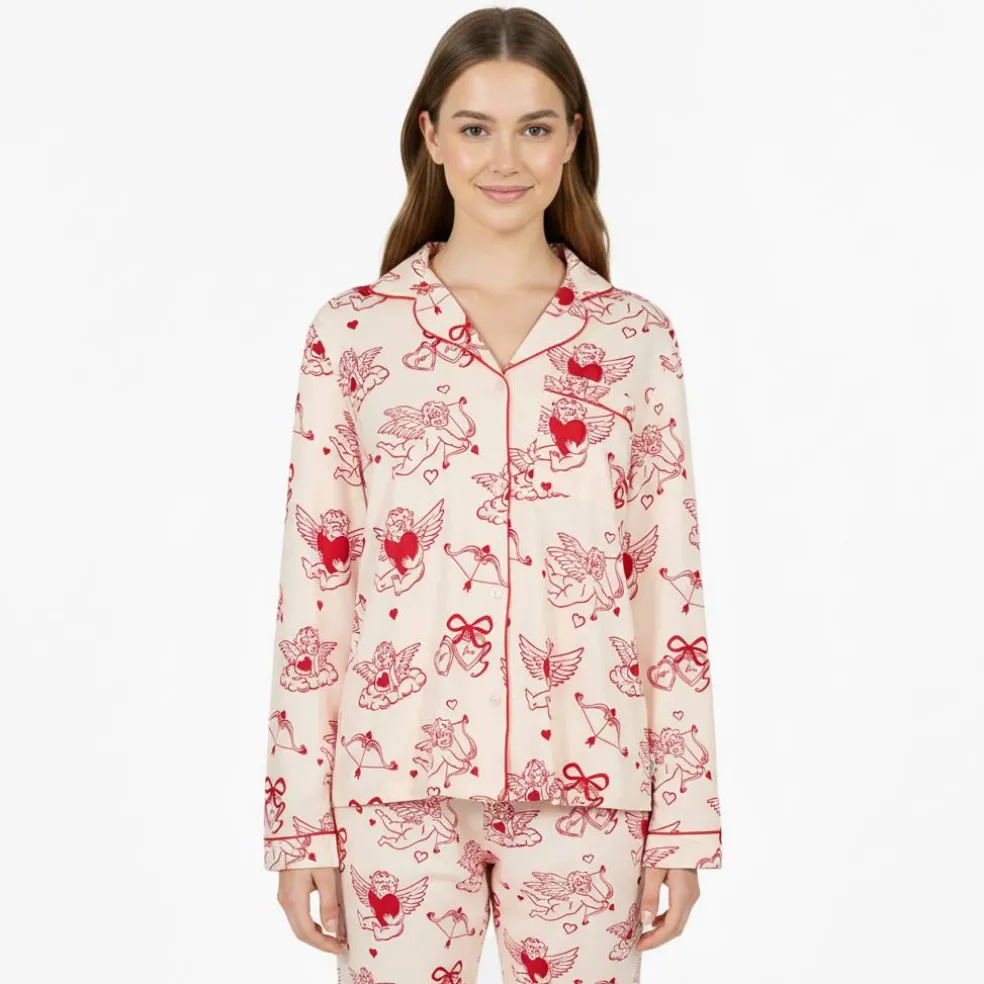 Button Up Pyjama Set