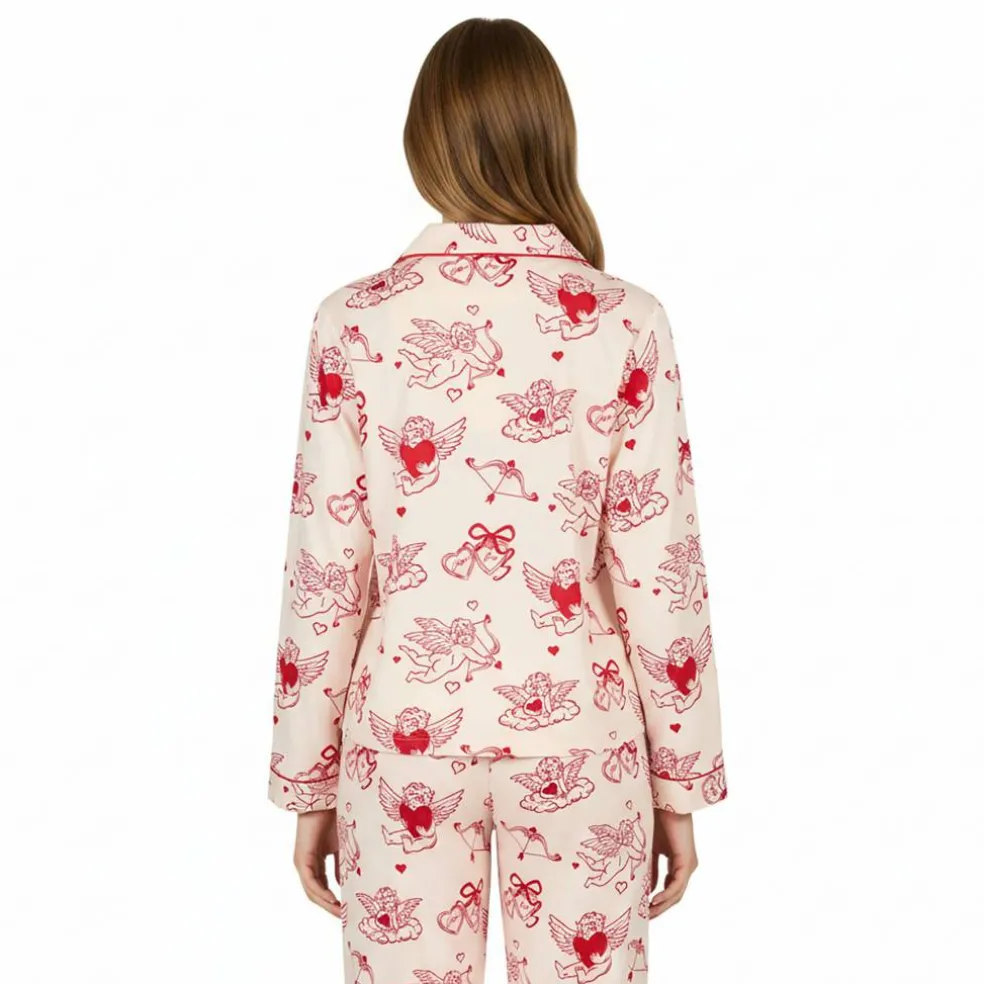 Button Up Pyjama Set