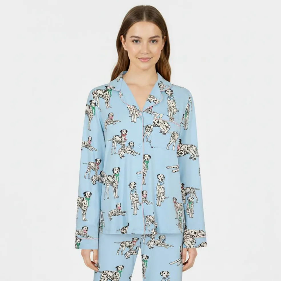 Button Up Pyjama Set
