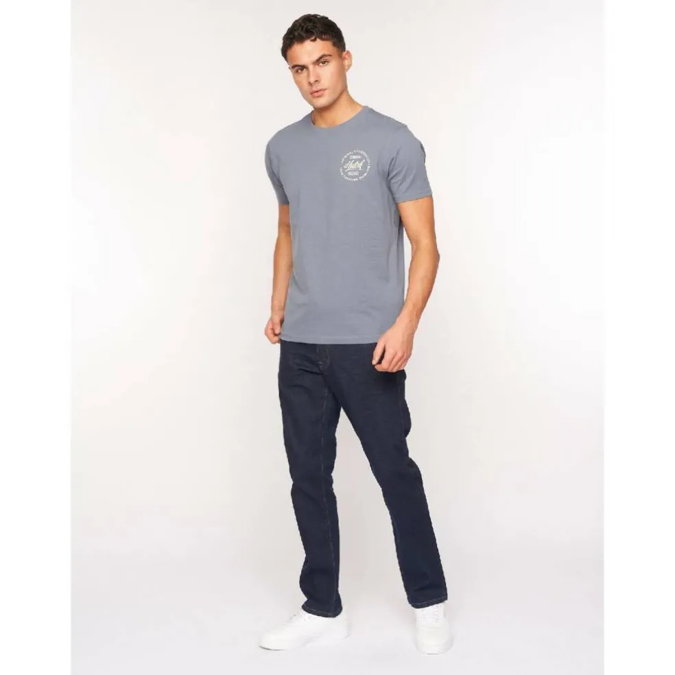 Cadman Raw Straight-Fit Jeans