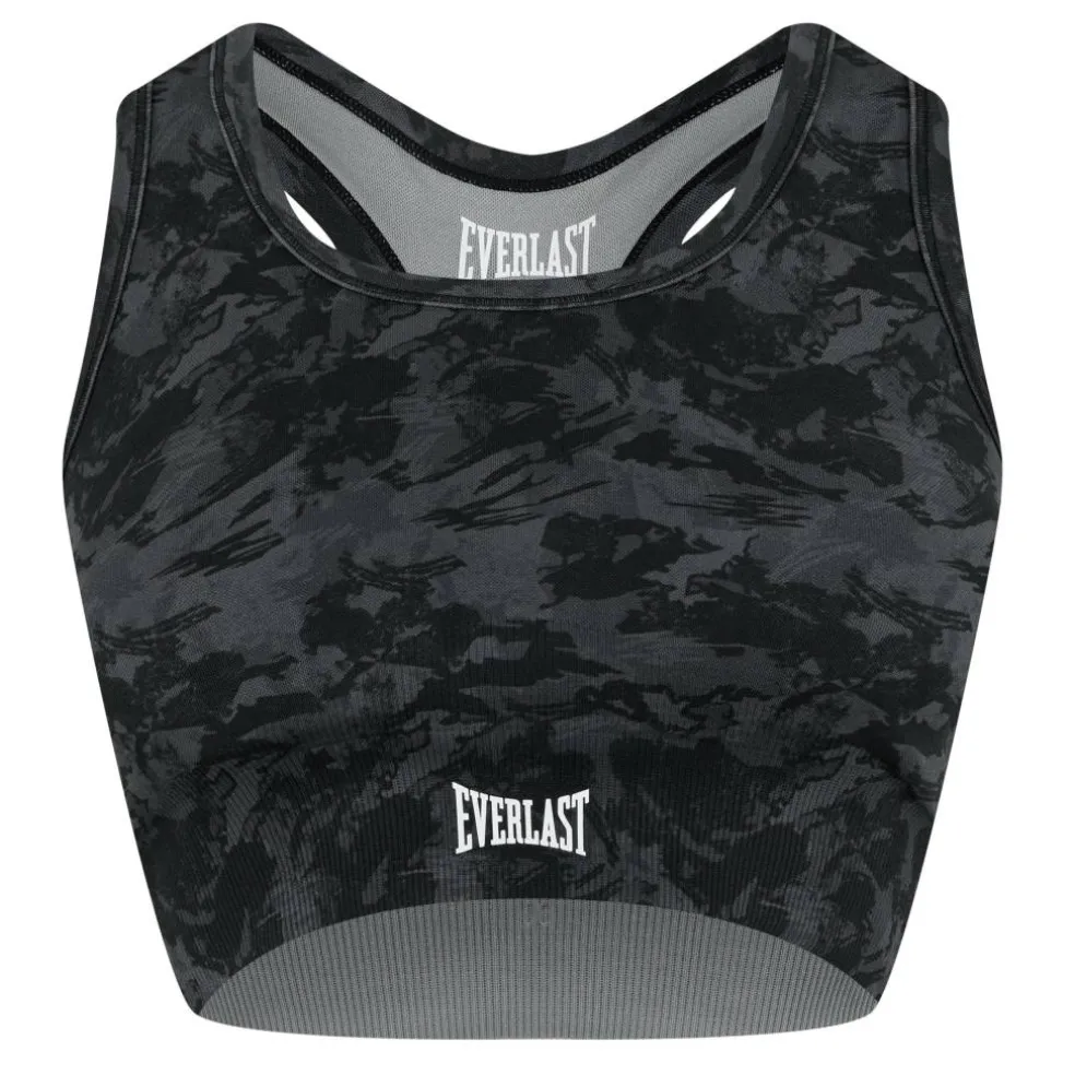 Camo Racerback Sports Bra Womens