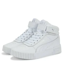 Carina Mid Junior Girls High Top Trainers