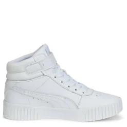 Carina Mid Junior Girls High Top Trainers