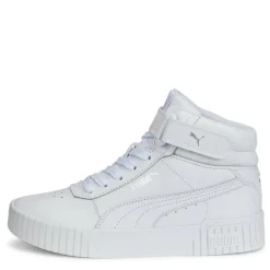 Carina Mid Junior Girls High Top Trainers