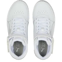 Carina Mid Junior Girls High Top Trainers