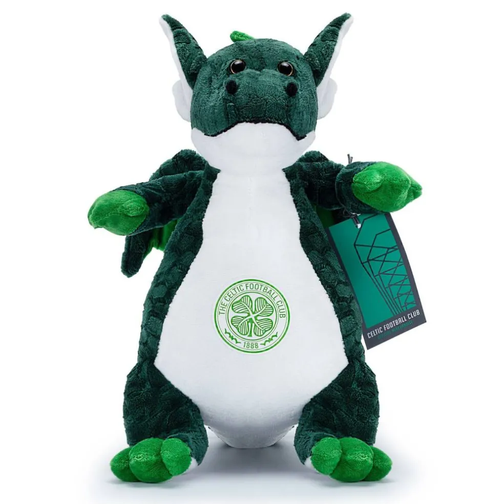 Celtic Officially Licensed Standing Dragon Soft Toy 33 cm