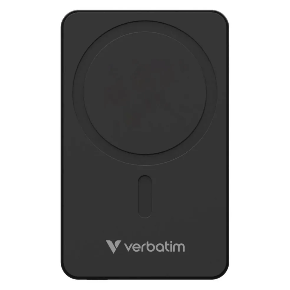 Charge n Go Power Bank 10000mAh Magnetic Wireless Charging - Black