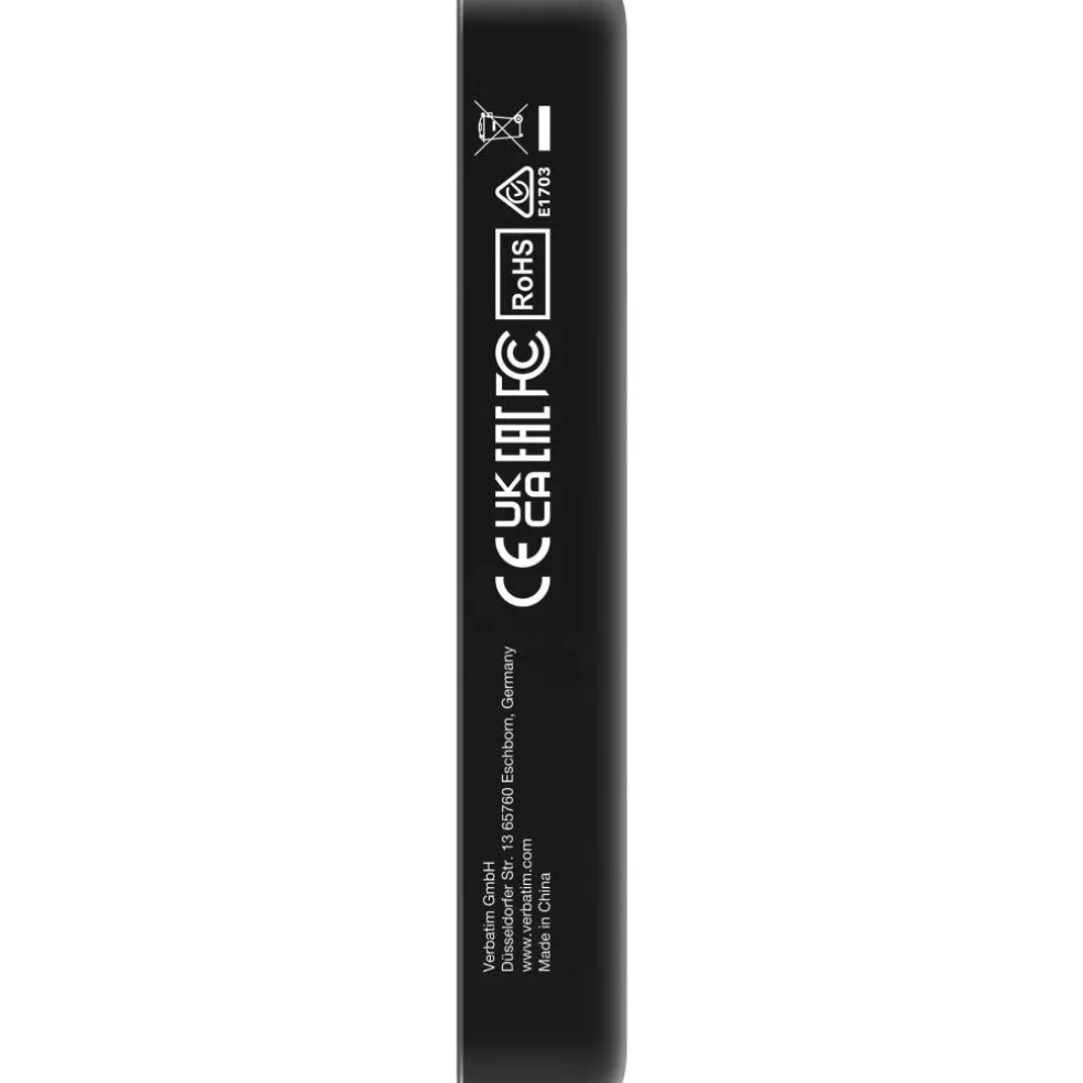 Charge n Go Power Bank 10000mAh Magnetic Wireless Charging - Black