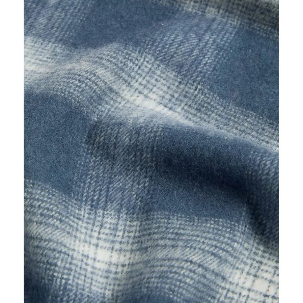 Check Lambswool Scarf