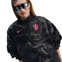 Chelsea FC Woven Windrunner Jacket 2024 2025 Womens