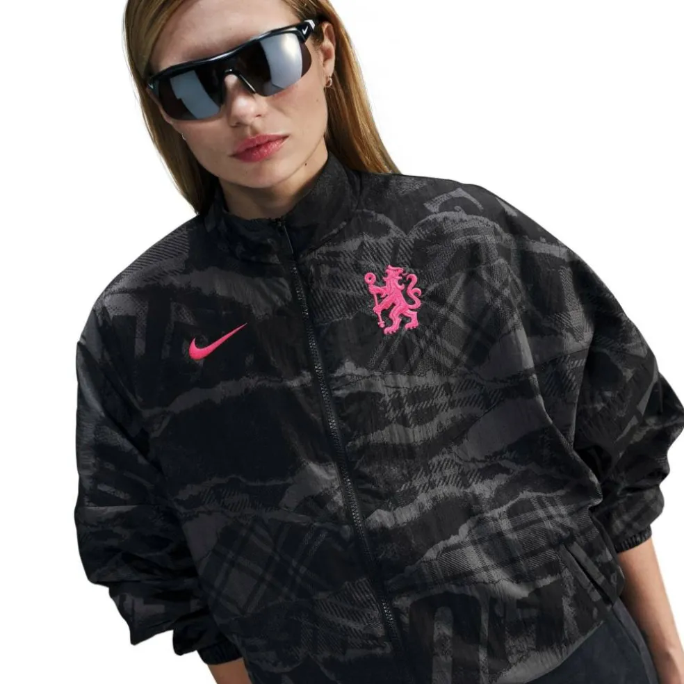 Chelsea FC Woven Windrunner Jacket 2024 2025 Womens
