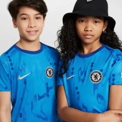 Chelsea Home Pre Match Shirt 2024 2025 Juniors