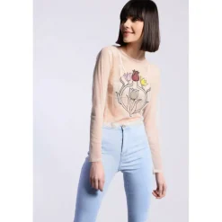 Chiffon Long Sleeve Top