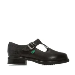 Children Lach T-Bar Leather Shoes