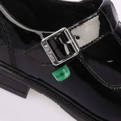 Childrens Lach T Bar Patent Shoe