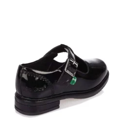 Childrens Lach T Bar Patent Shoe