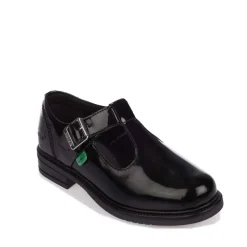 Childrens Lach T Bar Patent Shoe