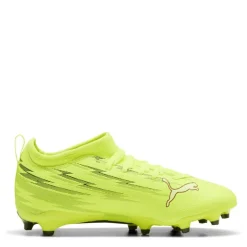 Childrens PUMA Ultra 5 Match Firm Ground Football Boots