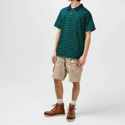 Classic Striped Polo