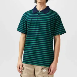 Classic Striped Polo