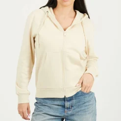 Classic Zip Through Hoodie with Pockets