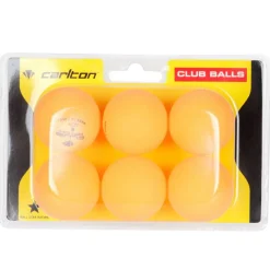 Club Table Tennis Balls 6 Pack Adults