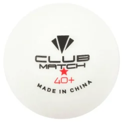 Club Table Tennis Balls 6 Pack Adults