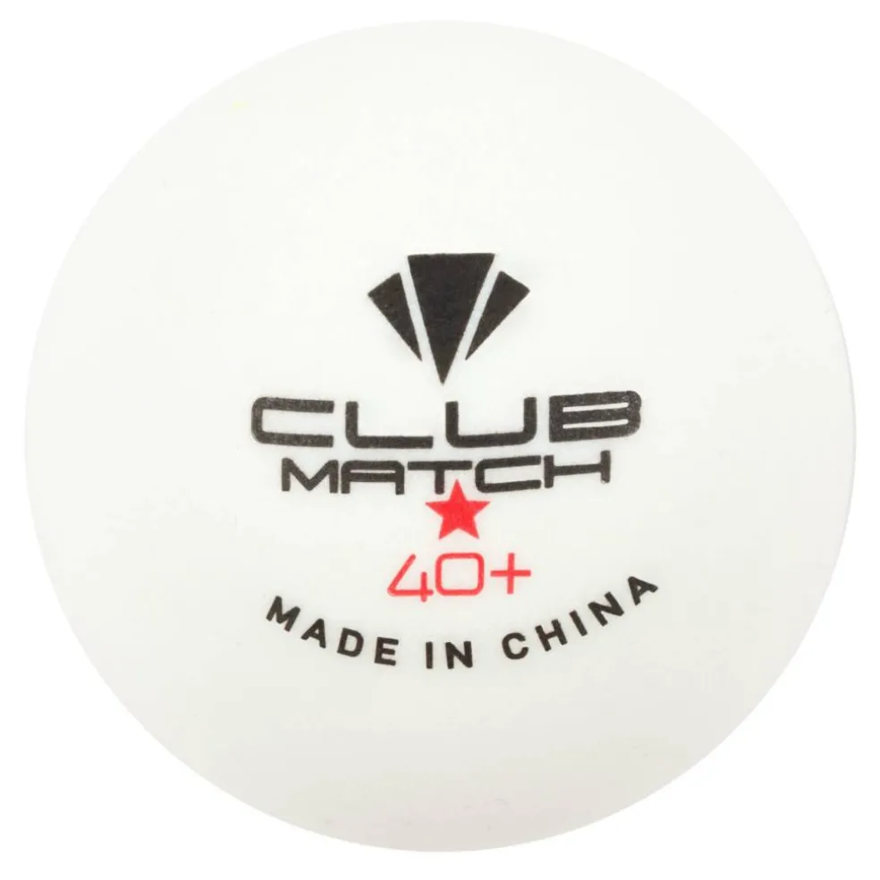Club Table Tennis Balls 6 Pack Adults