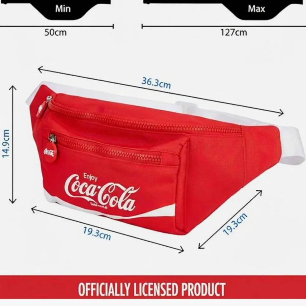 Coca-Cola Officially Licensed Waist Bag Unisex