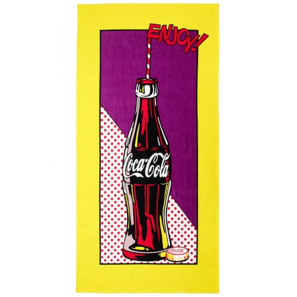 Coca-Cola Officially Licensed Pop Beach Towel 70 x 140 cm