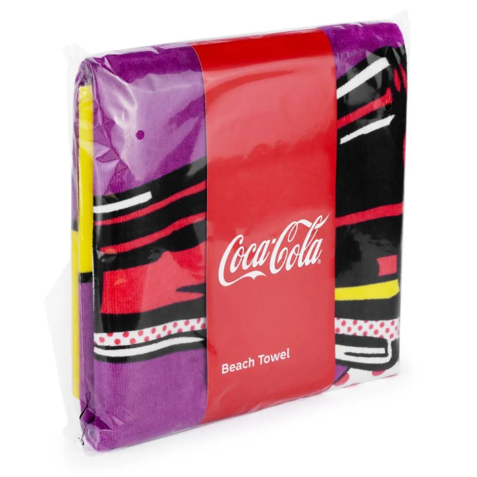 Coca-Cola Officially Licensed Pop Beach Towel 70 x 140 cm