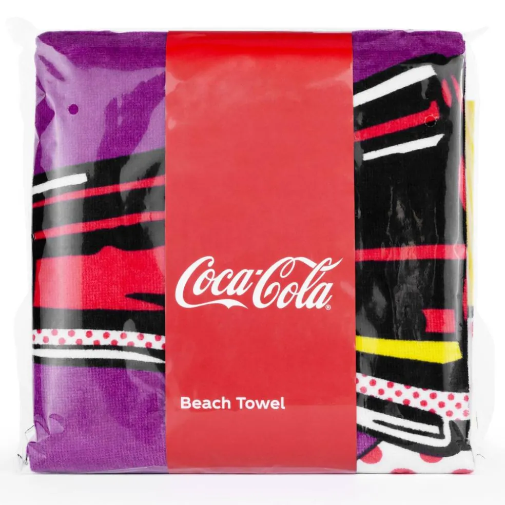 Coca-Cola Officially Licensed Pop Beach Towel 70 x 140 cm