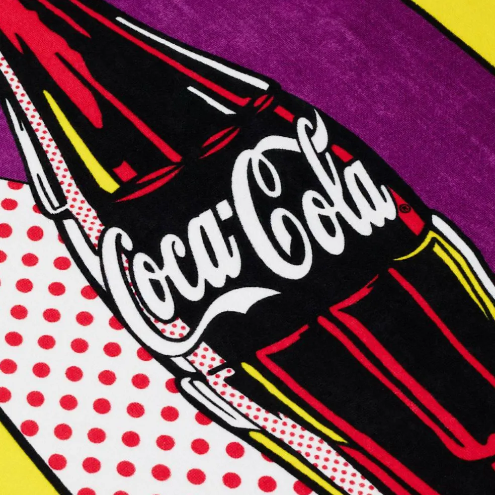 Coca-Cola Officially Licensed Pop Beach Towel 70 x 140 cm