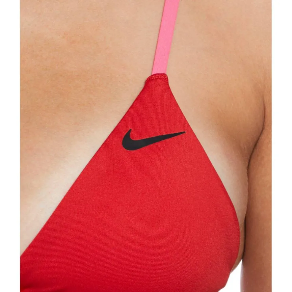 Color Block Womens Triangle Bikini Top