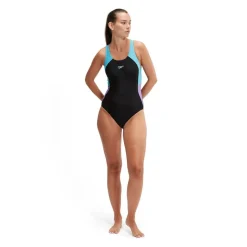 Colourblock Splice Muscleback Womens